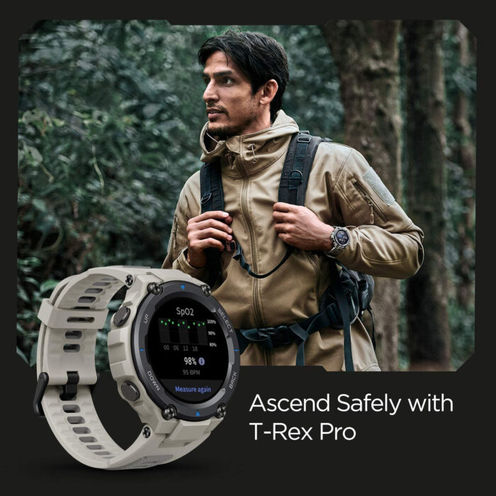 Amazfit T-Rex Pro pametna ura črna - slika 3