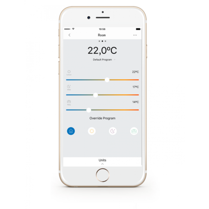MILL konvekcijski radiator jeklo Wi-Fi 1200W CO1200WIFI3