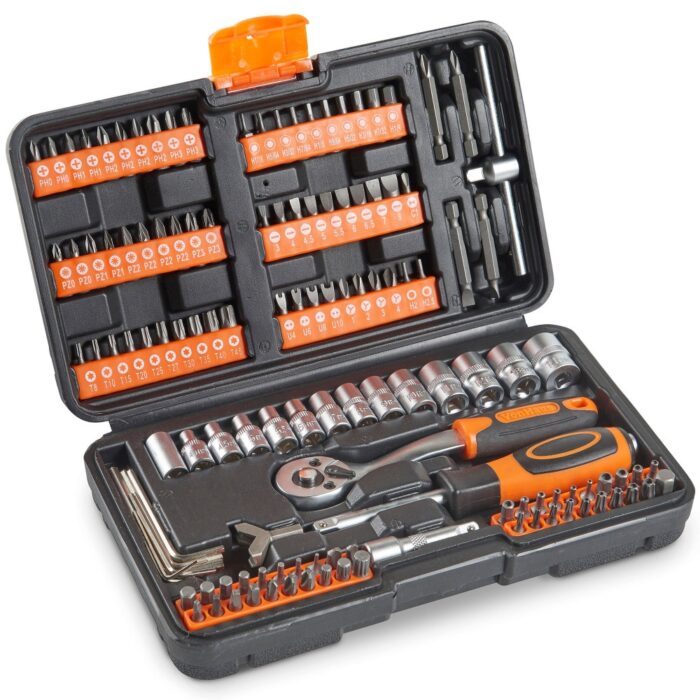 VonHaus 130 delni set natičnih ključev - Image 3