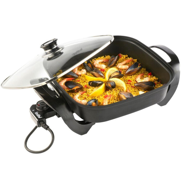 VonShef električna ponev 30cm kvadrat - Image 3