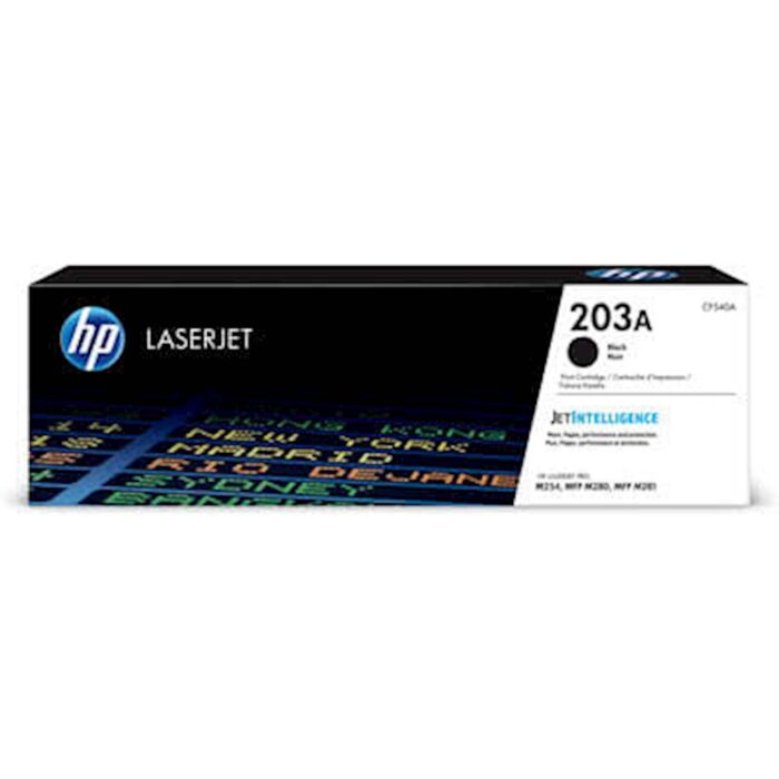 TONER HP 203A ČRN ZA COLOR LJ Pro M254dn, M365dw, MFP M280nw, M281cdw,