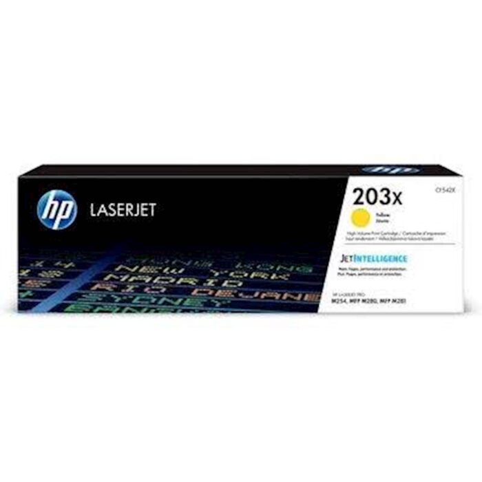 TONER HP 203X RUMEN ZA COLOR LJ Pro M254dn, M365dw, MFP M280nw, M281cdw,
