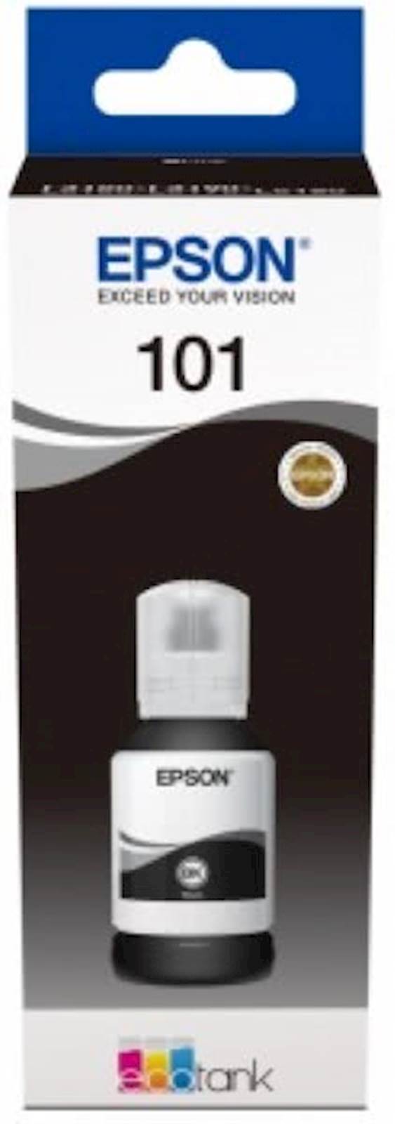 ČRNILO (pigmentno) EPSON ČRNO 101 STEKELNIČKA