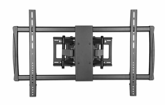 Stenski TV nosilec roka 60''-100' MANHATTAN, 80kg, dvojna roka, naklon - Image 4