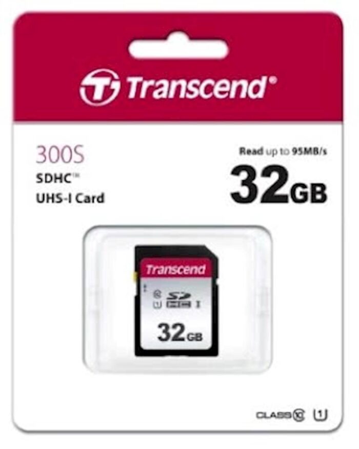 SDHC TRANSCEND 32GB 300S, 95/45MB/s, C10, UHS-I Speed Class 1 (U1) - Image 3