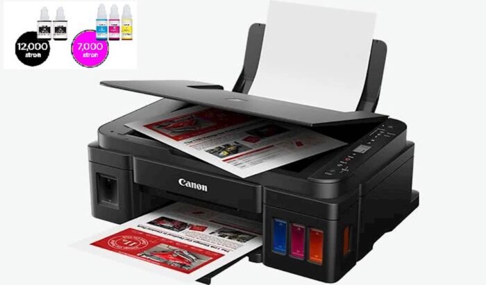 Večfunkcijska brizgalna naprava CANON Pixma G3411+GRATIS črno črnilo