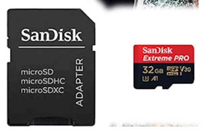 SDHC SANDISK MICRO 32GB EXTREME PRO, 100/90MB/s, UHS-I Speed Class 3, V30,