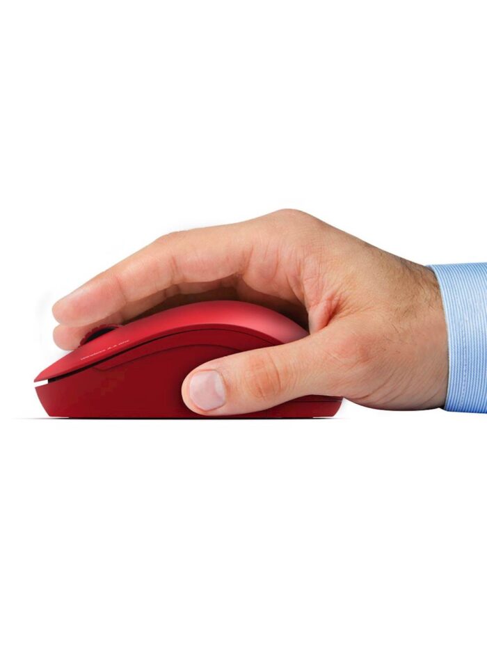 Miška PORT WL USB-A rdeča - Image 4