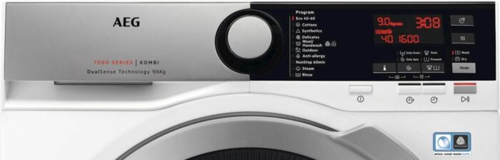 Pralno sušilni stroj AEG L7WBEN69S, 9+6 kg, inverter, para - Image 4