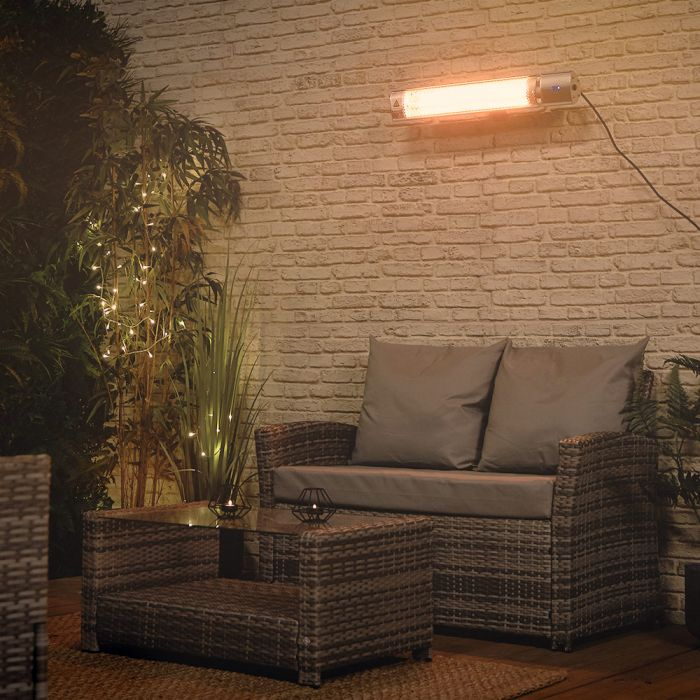 VonHaus stenski infrardeči grelec za teraso ali prikolico - Image 3