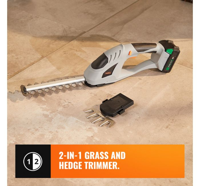 VonHaus akumulatorske škarje za grmičevje in travo F-Series - Image 3