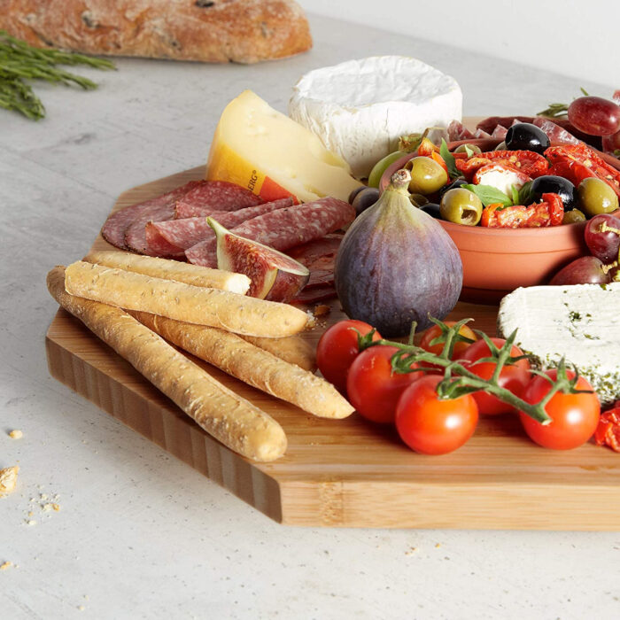 VonShef bambusova vrteča plošča Lazy Susan - Image 3
