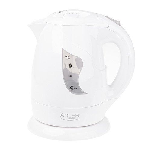 Adler grelnik vode plastični 1L bel