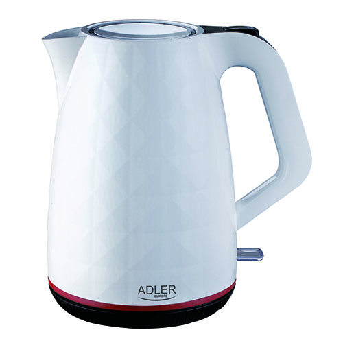 Adler grelnik vode 1,7L 2200W bel plastičen - Image 3