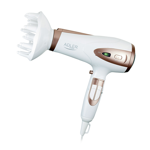 Adler ionski sušilec za lase 2200W AD 2248 bel - Image 3