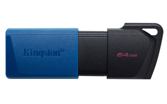 USB disk Kingston 64GB DT Exodia M, 3.2 Gen1, črno moder, drsni priključek - Image 6
