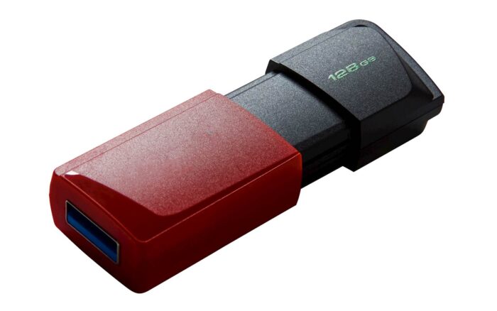USB disk Kingston 128GB DT Exodia M, 3.2 Gen1, črno rdeč, drsni priključek - Image 3