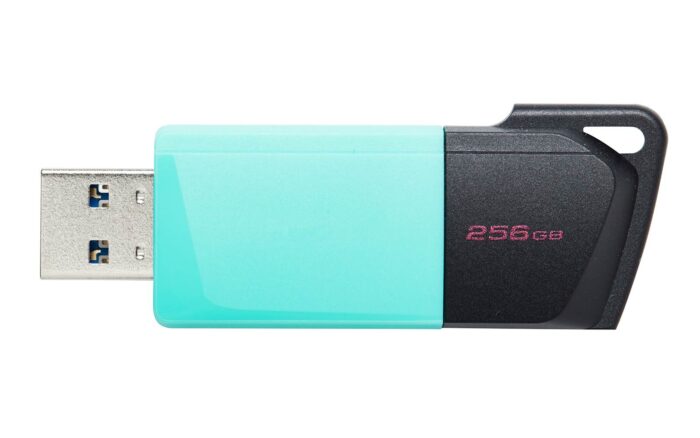 USB disk Kingston 256GB DT Exodia M, 3.2 Gen1, črno zelen, drsni priključek - Image 6