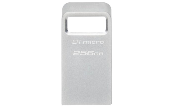 USB DISK KINGSTON 256GB DT Micro, 3.1, srebrn, kovinski, micro format, 3.2, - Image 6