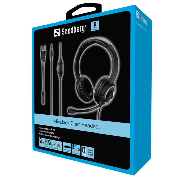 Sandberg MiniJack Headset naglavne slušalke - Image 3