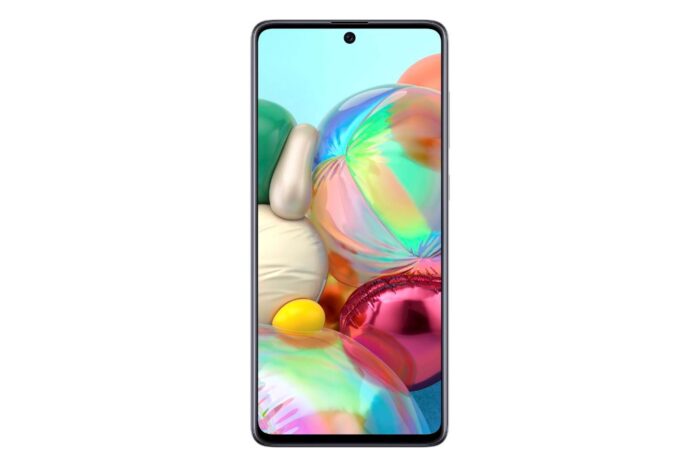 Samsung Galaxy A71 srebrna