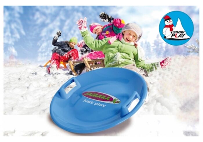 Jamara Snow Play Round Snow Sledge 60 cm blue