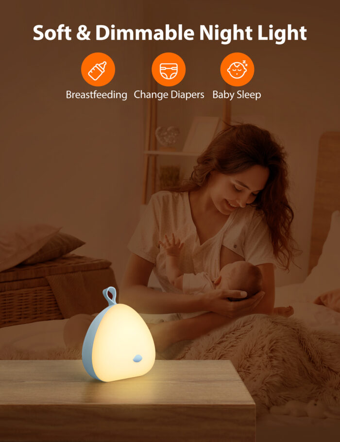 VAVA otroška nočna lučka Little Chick rumena - Image 5