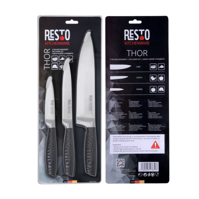 RESTO 3 delni set nožev