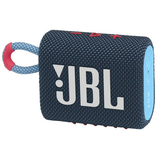 JBL GO 3 Bluetooth prenosni zvočnik, roza-moder