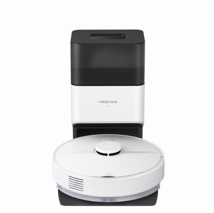 Roborock Q7+ robotski sesalnik s samopraznilno postajo, bel