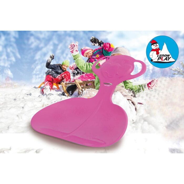 Jamara Snow Play Snow Glider Bear pink