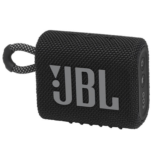 JBL GO 3 Bluetooth prenosni zvočnik, črn