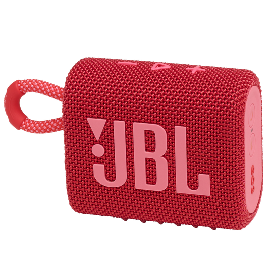 JBL GO 3 Bluetooth prenosni zvočnik, rdeč