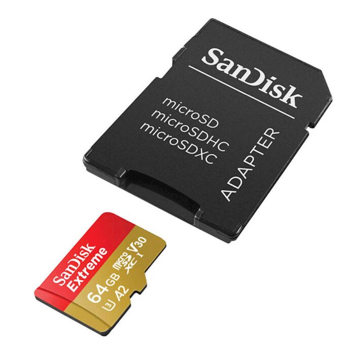 SDXC SANDISK MICRO 64GB EXTREME KAMERA/DRON, 170/80MB/s, A2, UHS-I, V30,