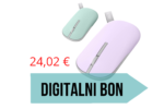 Miška ASUS MD100 brezžična, tiha, Bluetooth® 5.0, RF 2.4GHz, Lilac Mist Pu