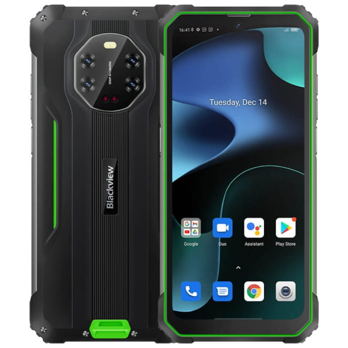 Blackview pametni telefon BV8800 8GB/128GB, nočna IR kamera, zelen