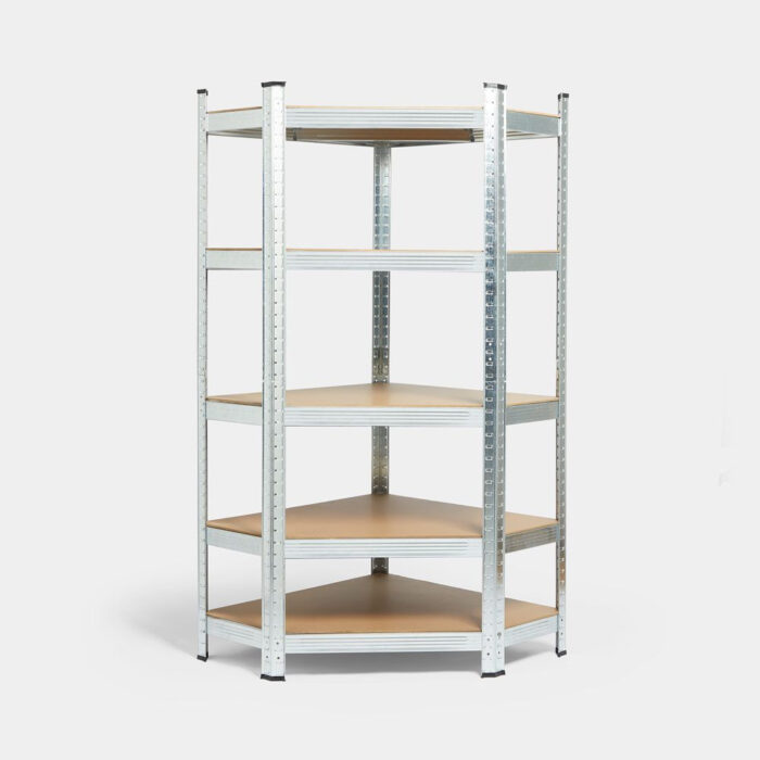 VonHaus kotni galvaniziran regal s 5 policami 1,5m - Image 3