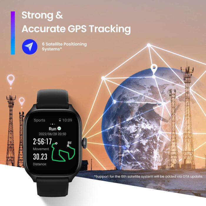 Amazfit GTS4 pametna ura, črna - Image 3