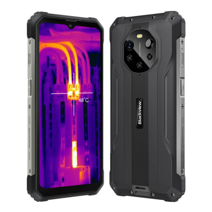 Blackview pametni robustni telefon BL8800 PRO 8GB+128GB, črn