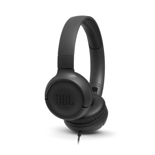 JBL Tune 500 naglavne slušalke z mikrofonom, črne