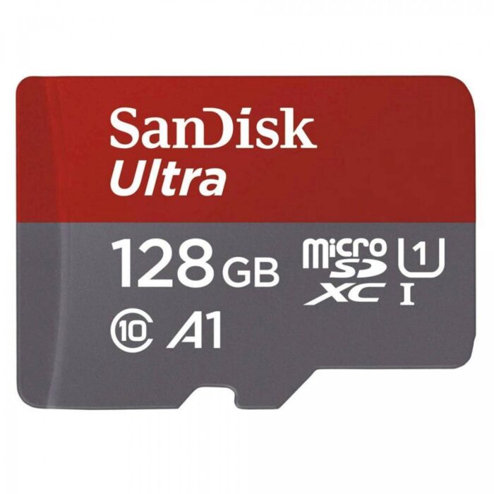 SDXC SANDISK MICRO 128GB ULTRA, 140MB/s, UHS-I, C10, A1, adapter - Image 3