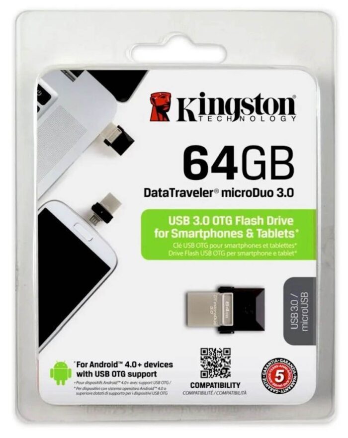 KINGSTON USB KLJUČEK MICRO DUO 3.0. 64GB - Image 4