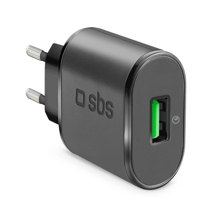 SBS ADAPTER HITRI USB-A 18W BLACK