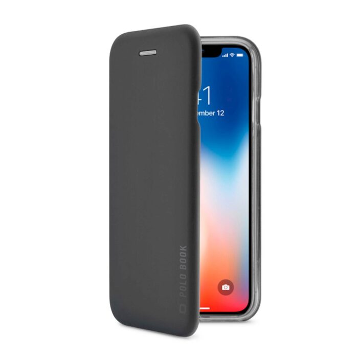 SBS TORBICA PREKLOPNA POLO IPHONE X/XS ČRNA