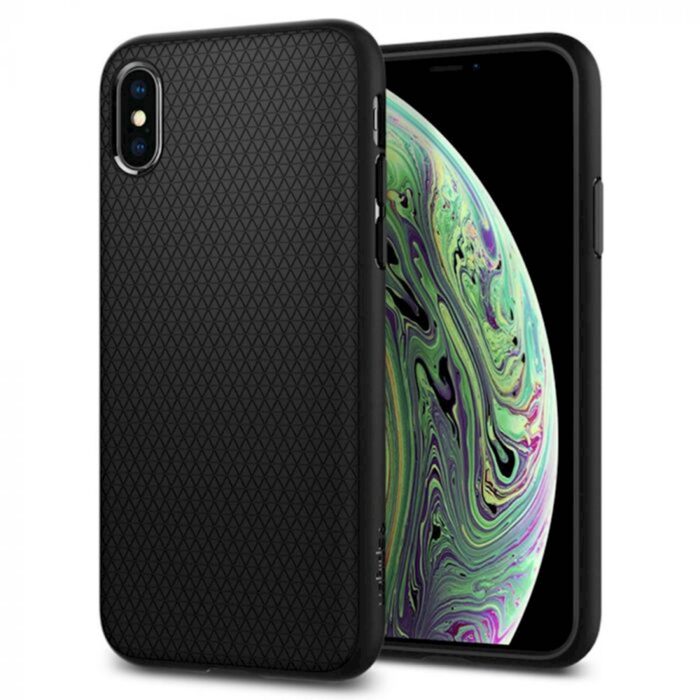 SPIGEN IPHONE XS LIQUID AIR MATTE BLACK