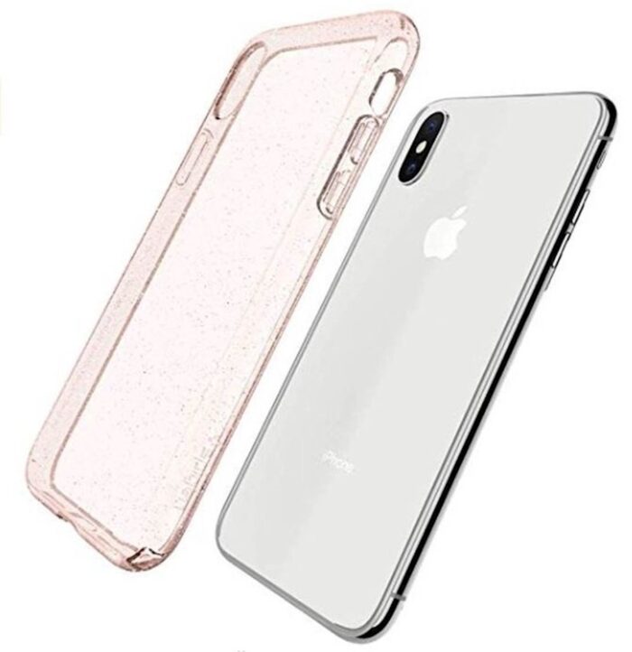 SPIGEN IPHONE XS LIQUID CRYSTAL GLITTER ROSE - Image 3