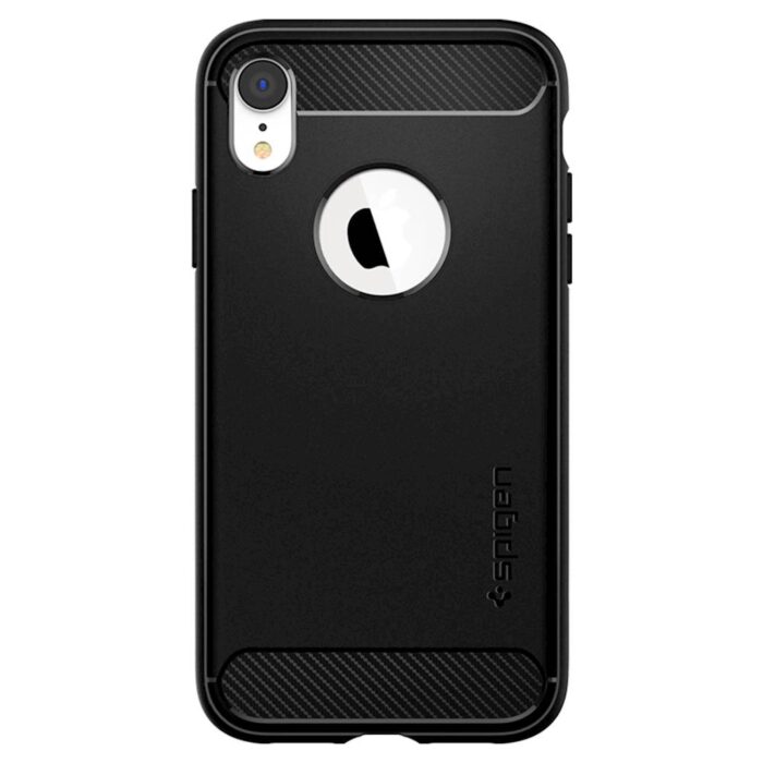 SPIGEN IPHONE XR RUGGED ARMOR BLACK - Image 3