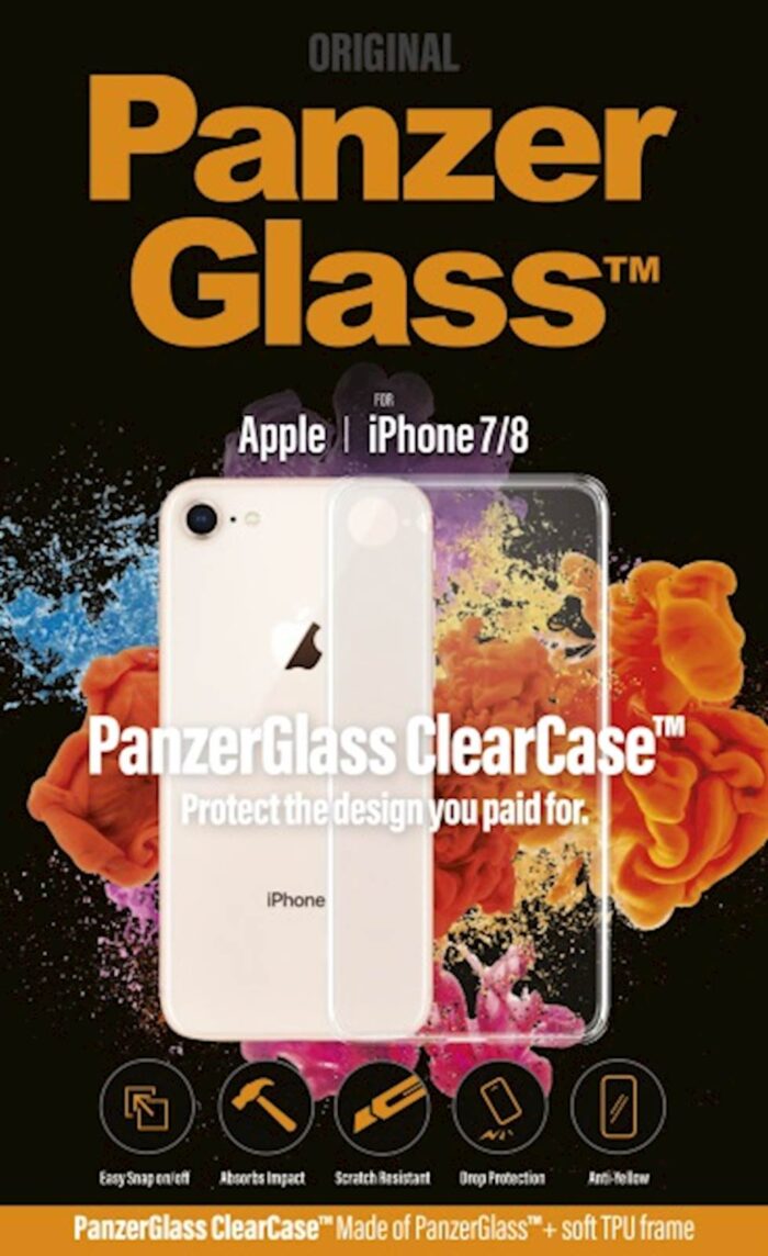 PANZERGLASS CLEAR CASE IPHONE 7/8