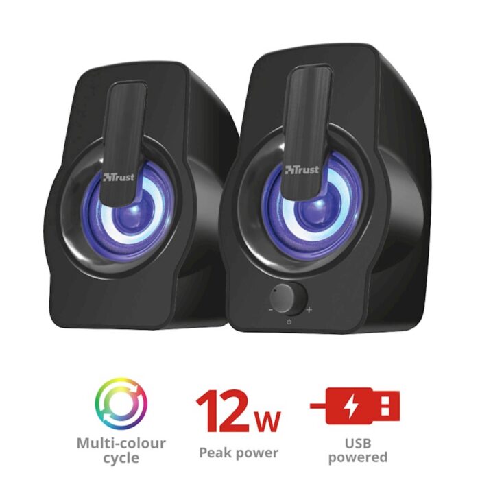 ZVOČNIK GEMI  RGB 2.0  ČRN