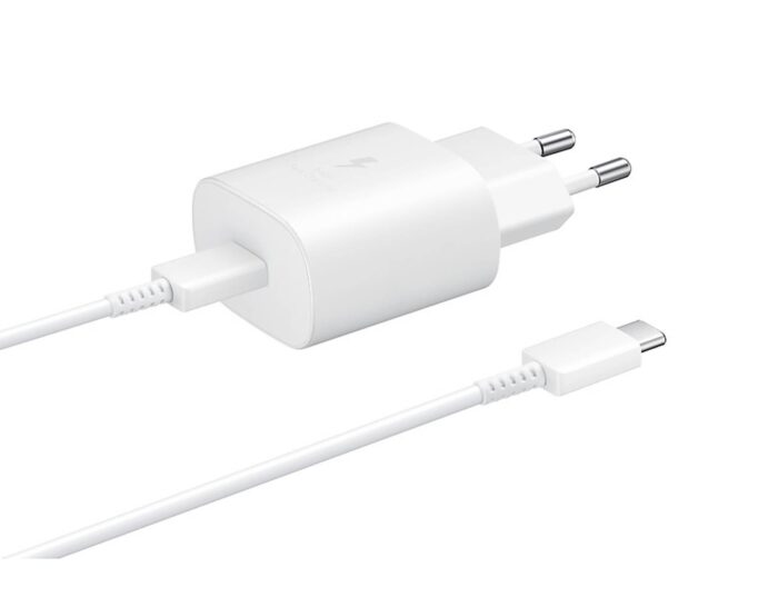 SAMSUNG ADAPTER+KABEL HITRI TYPE-C TO TYPE-C 25W WHITE